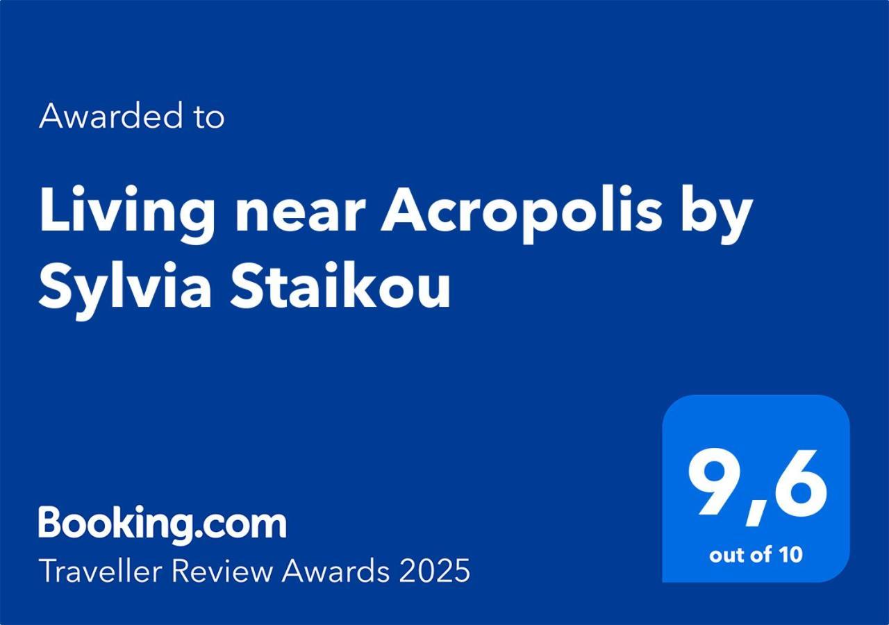 Апартаменты Living Near Acropolis By Sylvia Staikou 2Nd & 3D Floor Афины Экстерьер фото